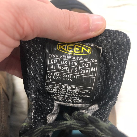 KEEN Detroit Safety Utility Work Shoe SZ 8.5EE